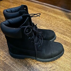Timberland black boots